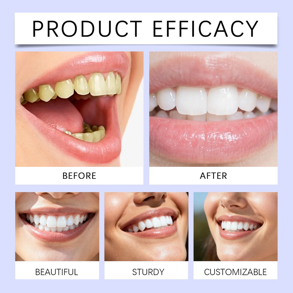 Clariva Whitening Strips — 42 Strips for a Brighter Smile